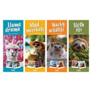 Calendar Super Slim Crazy Animals 2027 24pk