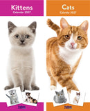Calendar Super Slim Cats & Kittens 2027 24pk