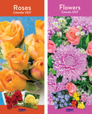 Calendar Super Slim Flowers & Roses 2027 24pk