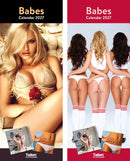 Calendar Super Slim Babes 2027 24pk