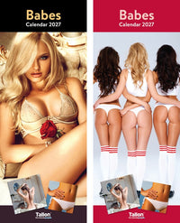 Calendar Super Slim Babes 2027 24pk