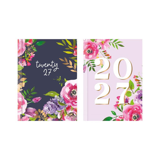 Diary Pocket WTV Vintage Floral 2027 18pk