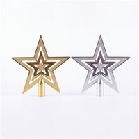 Shiny Star Tree Topper 20x20cm (Colour May Vary)