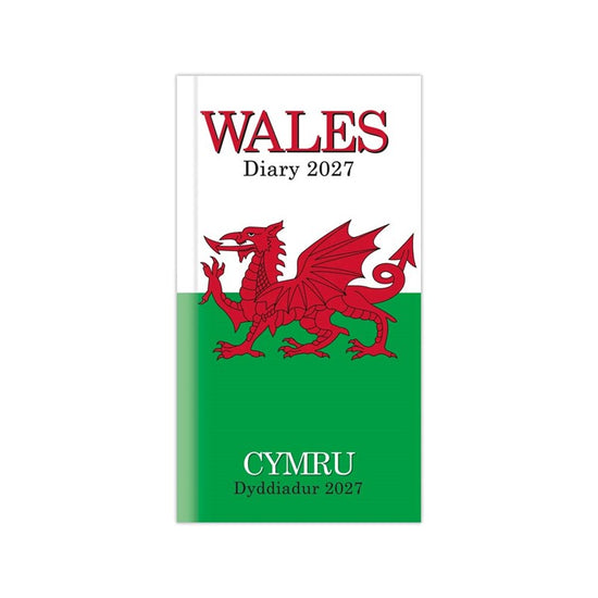 Diary Slim WTV Wales 2027 18pk