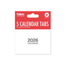 Calendar Tabs 2027