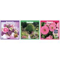 Calendar Square Flowers & Gardens 2027 12pk