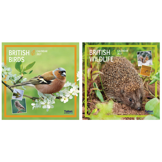 Calendar Square Birds & Wildlife 2027 12pk