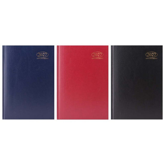 Diary A5 WTV Commercial APPT Columns 2027 10pk