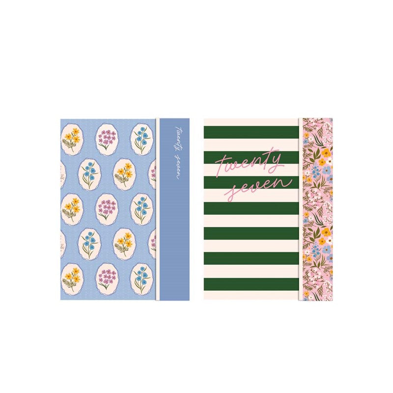 Diary Organiser A6 WTV Botanical Family 2027 6pk