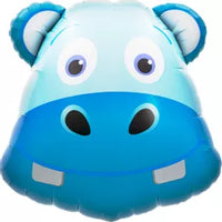 Northstar Foil Balloon Hippo Head 28"