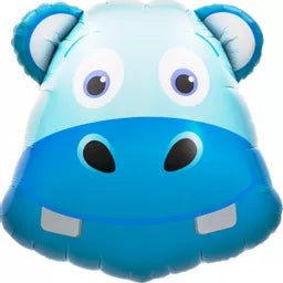 Northstar Foil Balloon Hippo Head 28"