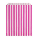 Pink Candy Stripe Paper Bags 7x9" 1000pk