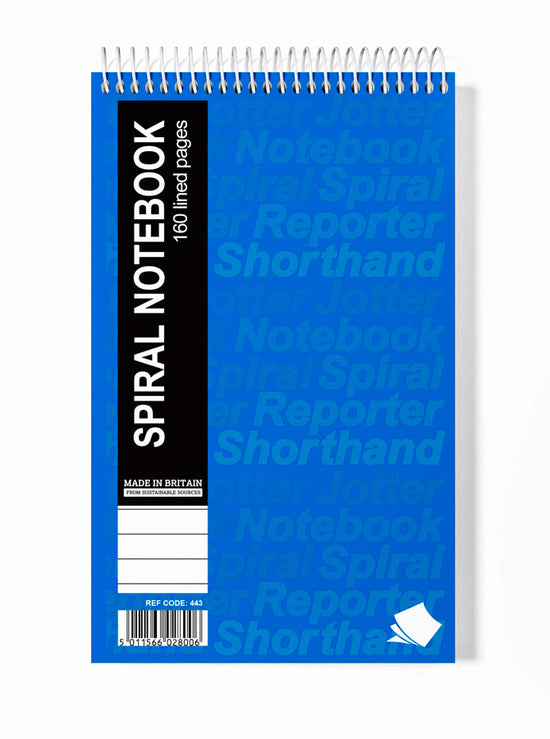 Spiral Bound Shorthand Pad 240x127mm 12pk