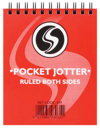 Spiral Bound Pocket Jotter 127x102mm 24pk