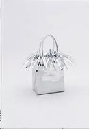 Mini Gift Bag Balloon Weight Silver