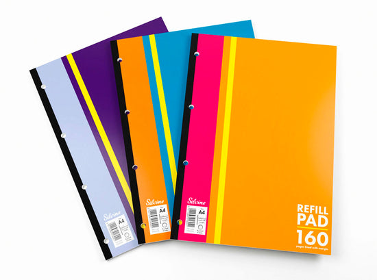 Sidebound Refill Pad A4 160 Pages 6pk