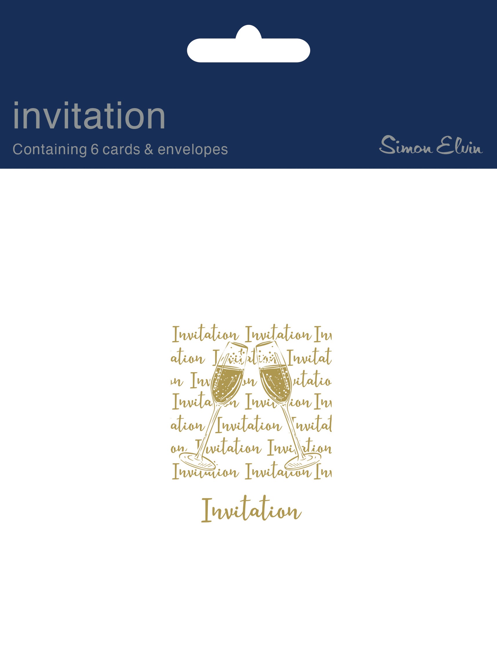 Simon Elvin Invitation Open Champagne Glasses 6pk
