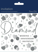 Simon Elvin Invitation Diamond Anniversary 6pk