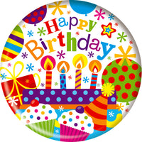 Happy Birthday Jumbo Badge 150mm