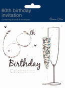 Simon Elvin Invitation 60th Birthday 6pk