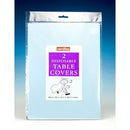 Caroline 2 Pack Tablecover Light Blue Square 90cm