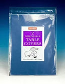 Caroline 2 Pack Tablecover Dark Blue Square 90cm