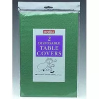 Caroline 2 Pack Tablecover Dark Green Square 90cm