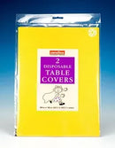 Caroline 2 Pack Tablecover Dark Yellow Square 90cm