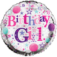 Birthday Girl 18" Foil Balloon