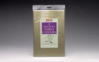 Caroline 2 Pack Tablecover Gold Square 90cm