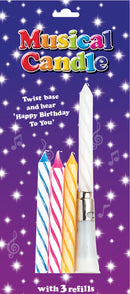 Simon Elvin 4 Pack Party Candle Musical