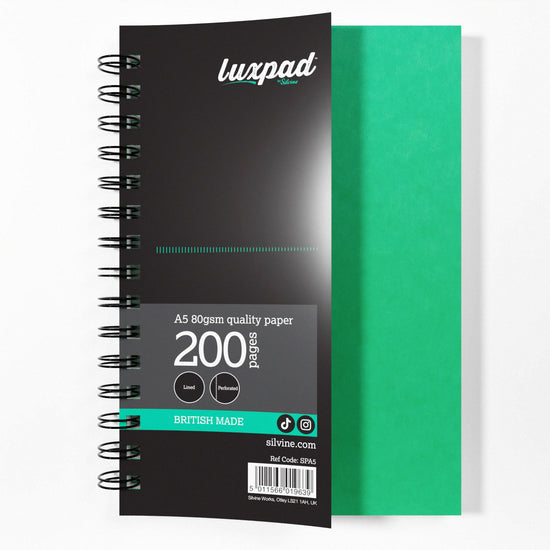 Luxpad Hardback Notebook A5 200 Pages