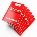 Memo Duplicate Book 211x125mm 6pk