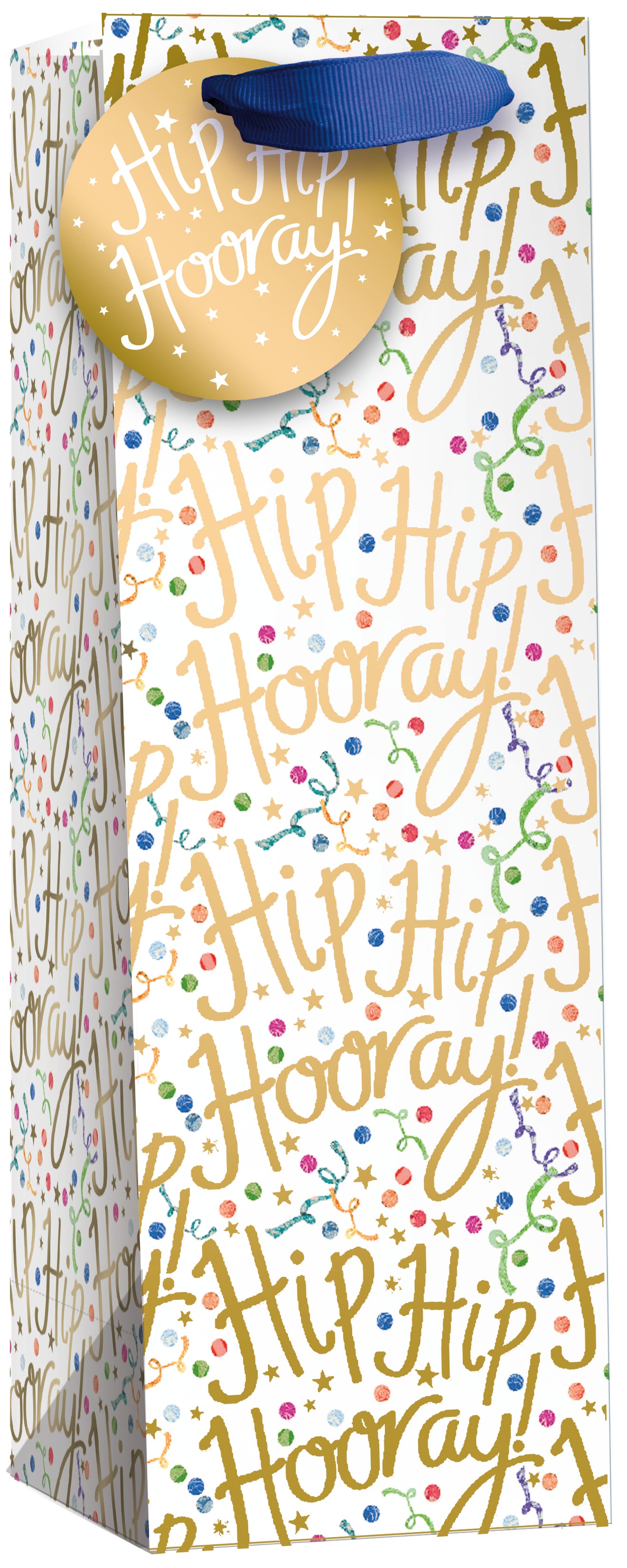 Simon Elvin Gift Bag Hip Hip Hooray Bottle 6pk
