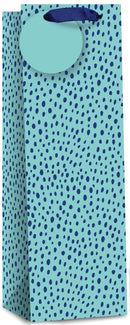 Simon Elvin Gift Bag Blue Spots Bottle 6pk