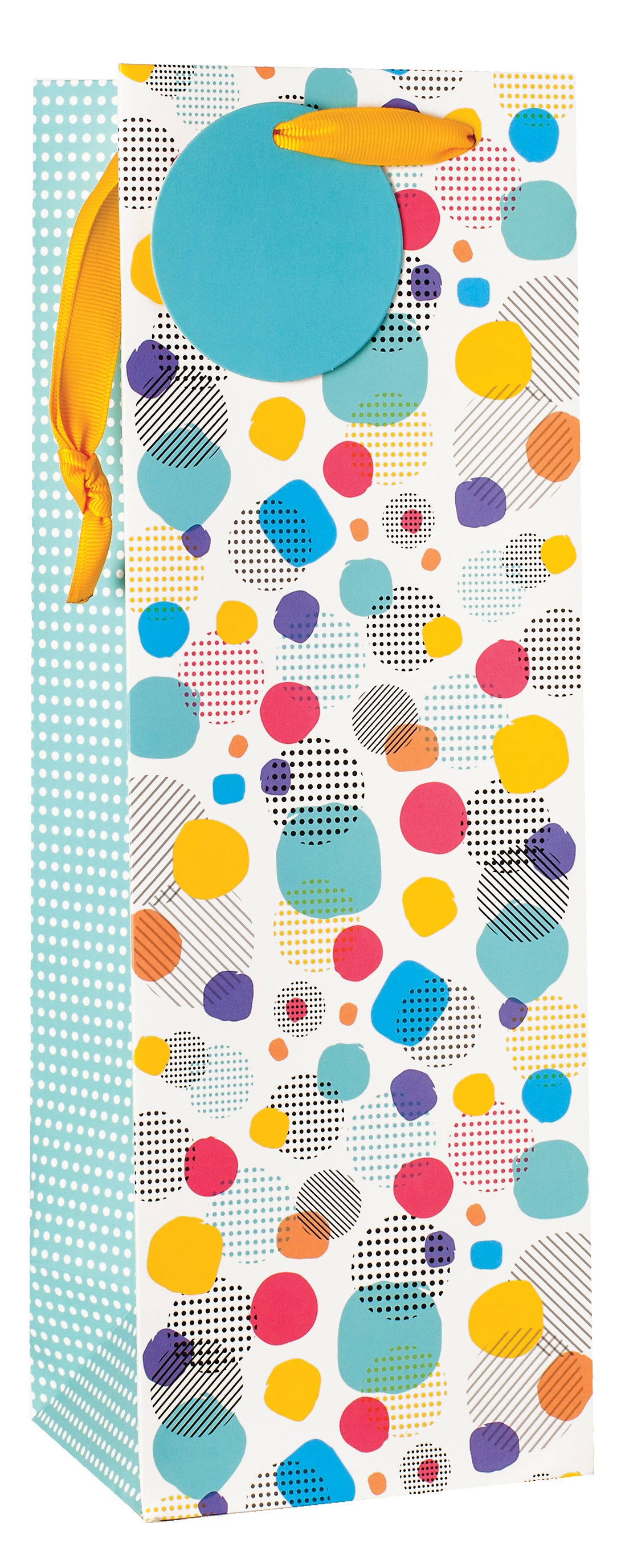 Simon Elvin Gift Bag Assorted Spots Bottle 6pk