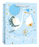 Simon Elvin Gift Bag Baby Boy Medium 6pk