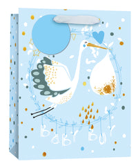 Simon Elvin Gift Bag Baby Boy Medium 6pk