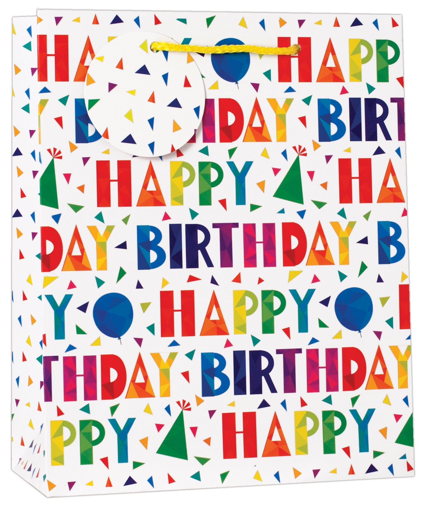 Simon Elvin Gift Bag Birthday Blue Large 6pk