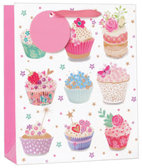 Simon Elvin Gift Bag Cupcake Large 6pk