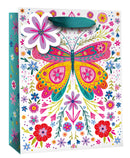 Simon Elvin Gift Bag Butterfly Large 6pk