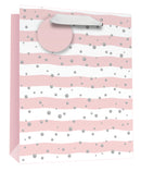 Simon Elvin Gift Bag Baby Pink Large 6pk