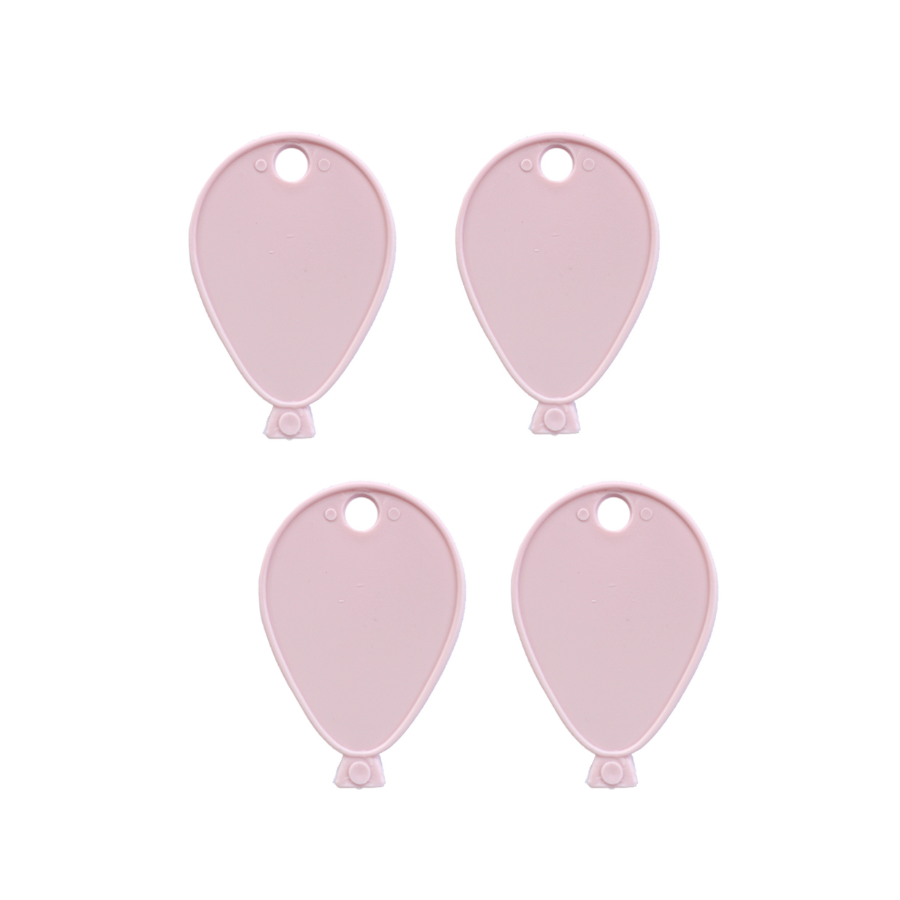 Balloon Shaped Weight Pastel Pink 8g 100pk