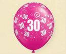 Qualatex Age 30 Pearl Magenta 11" Latex 25pk