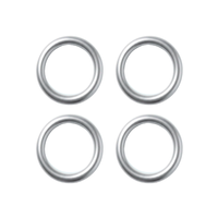 Bangle Balloon Weight Silver 100pk