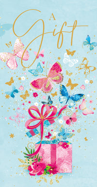 Simon Elvin Money Wallet Butterflies Gift 12pk
