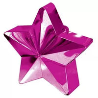 Magenta 6oz Star Balloon Weight