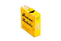Roman Labels Gold Number 4 50pk