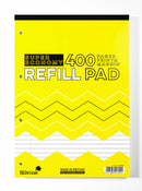 Super Economy Refill Pad A4 80 Sheet 3pk