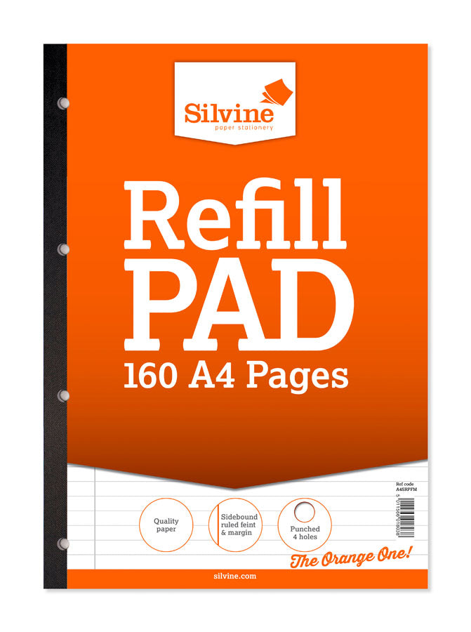 Sidebound Refill Pad Feint & Margin 160 Pages 6pk